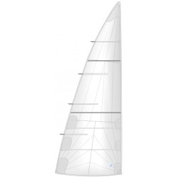 main sail radial cut
