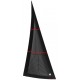 Black Radial Headsail 