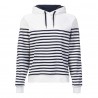 Musto Marina Stripe Hoodie Sweat à Capuche Femme